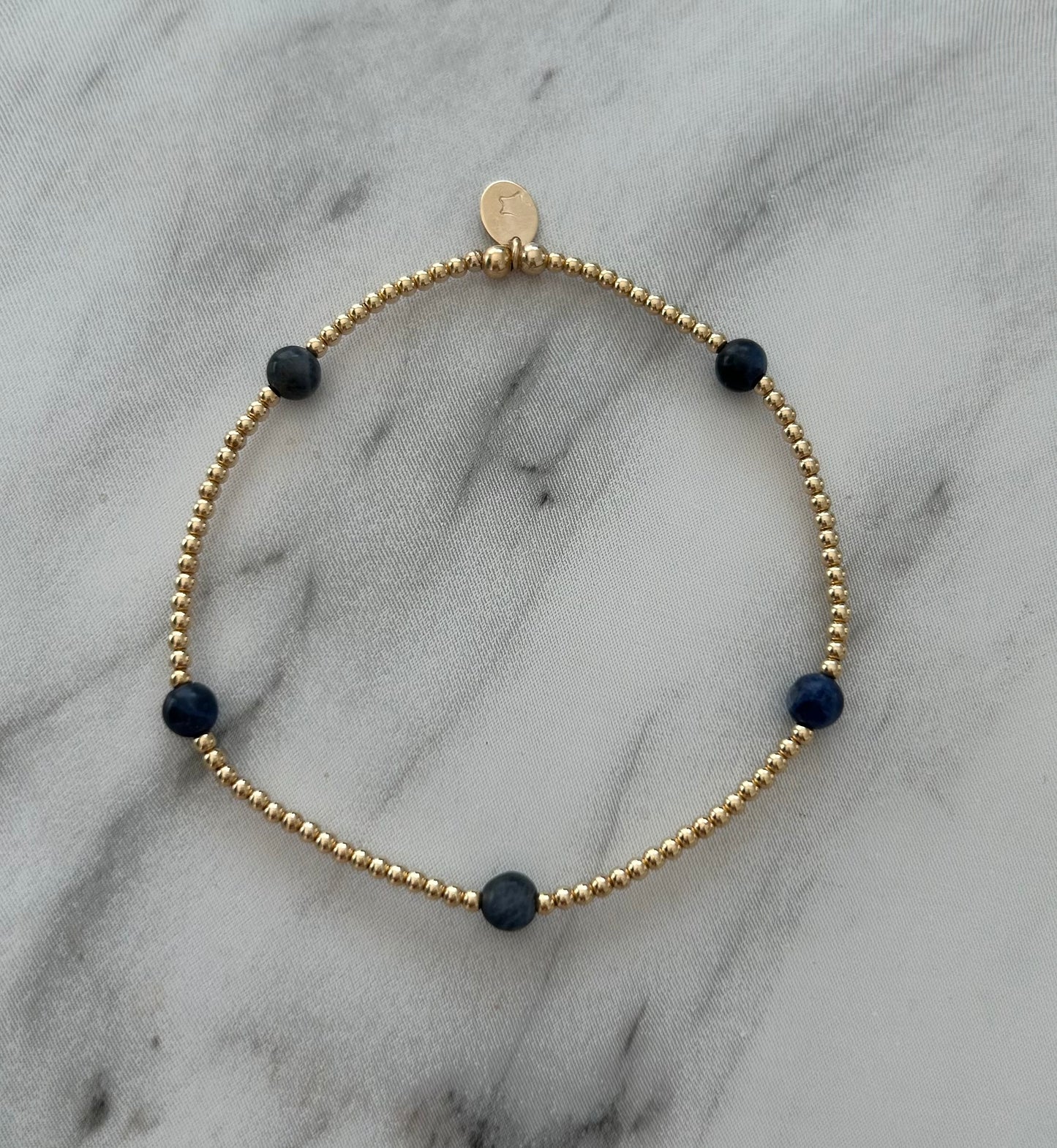 Sodalite Stacking Bracelet