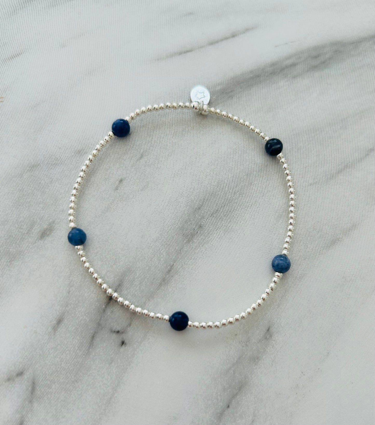 Sodalite Stacking Bracelet