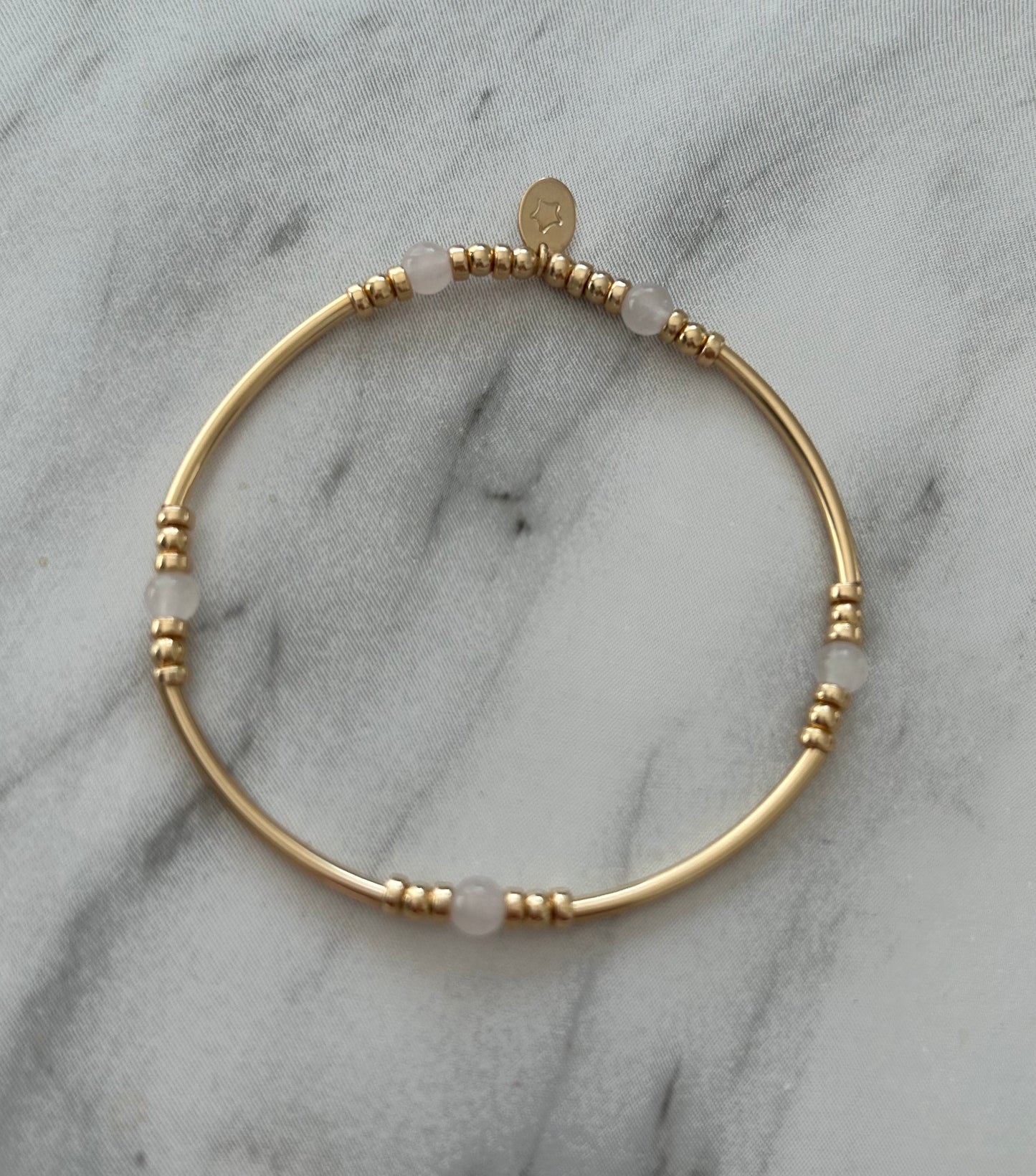 Rose Quartz Bangle