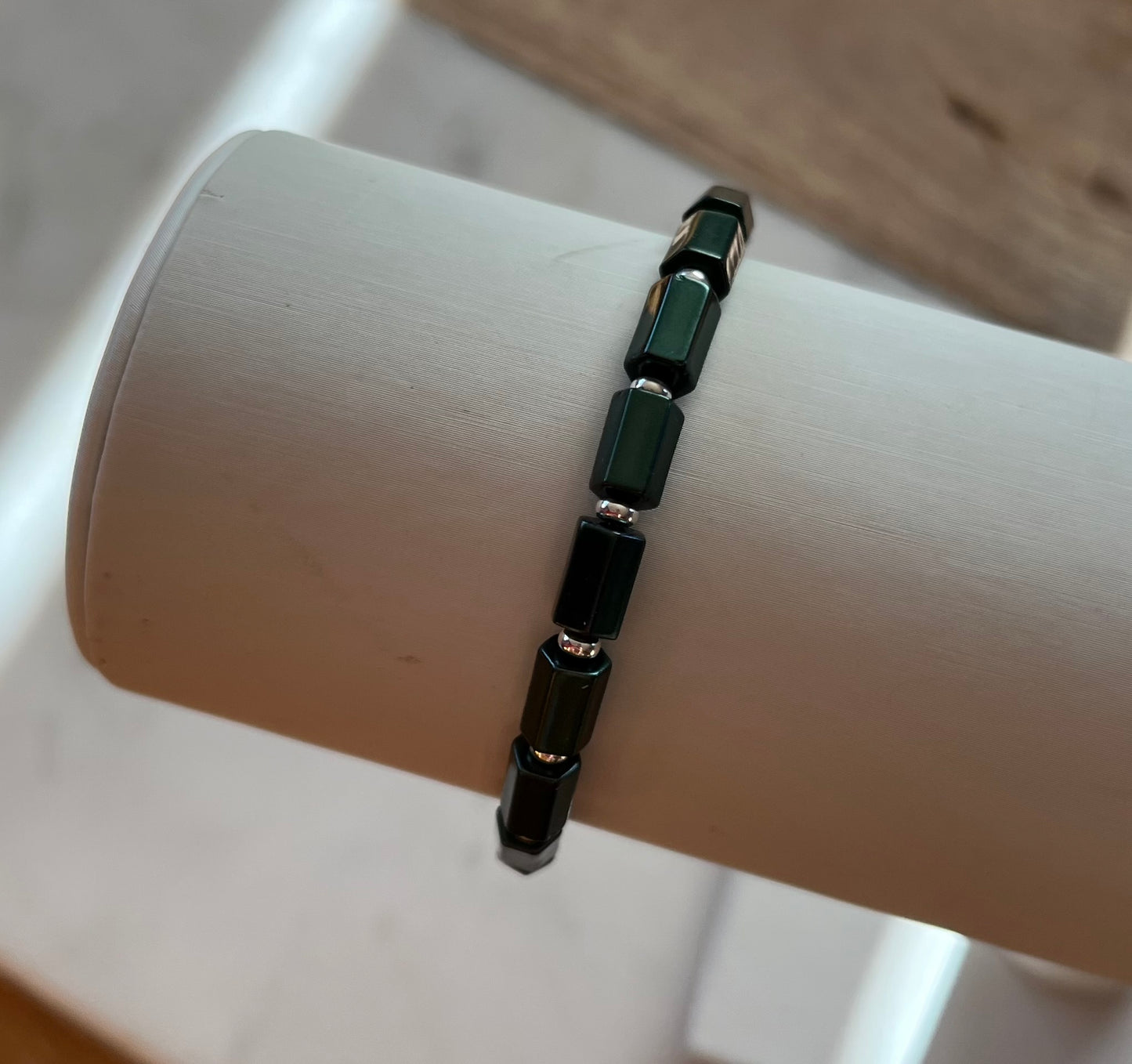 Hematite Bracelet Mens