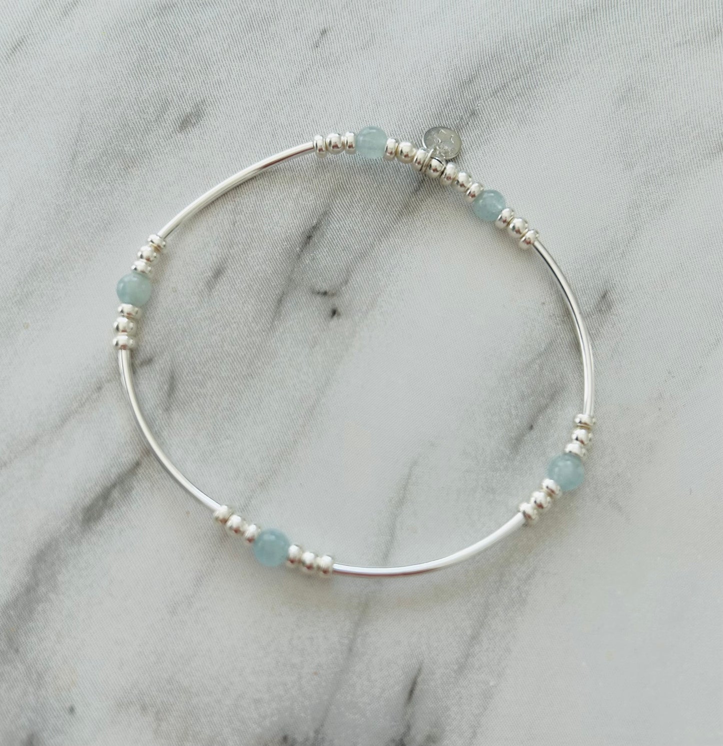 Aquamarine Bangle
