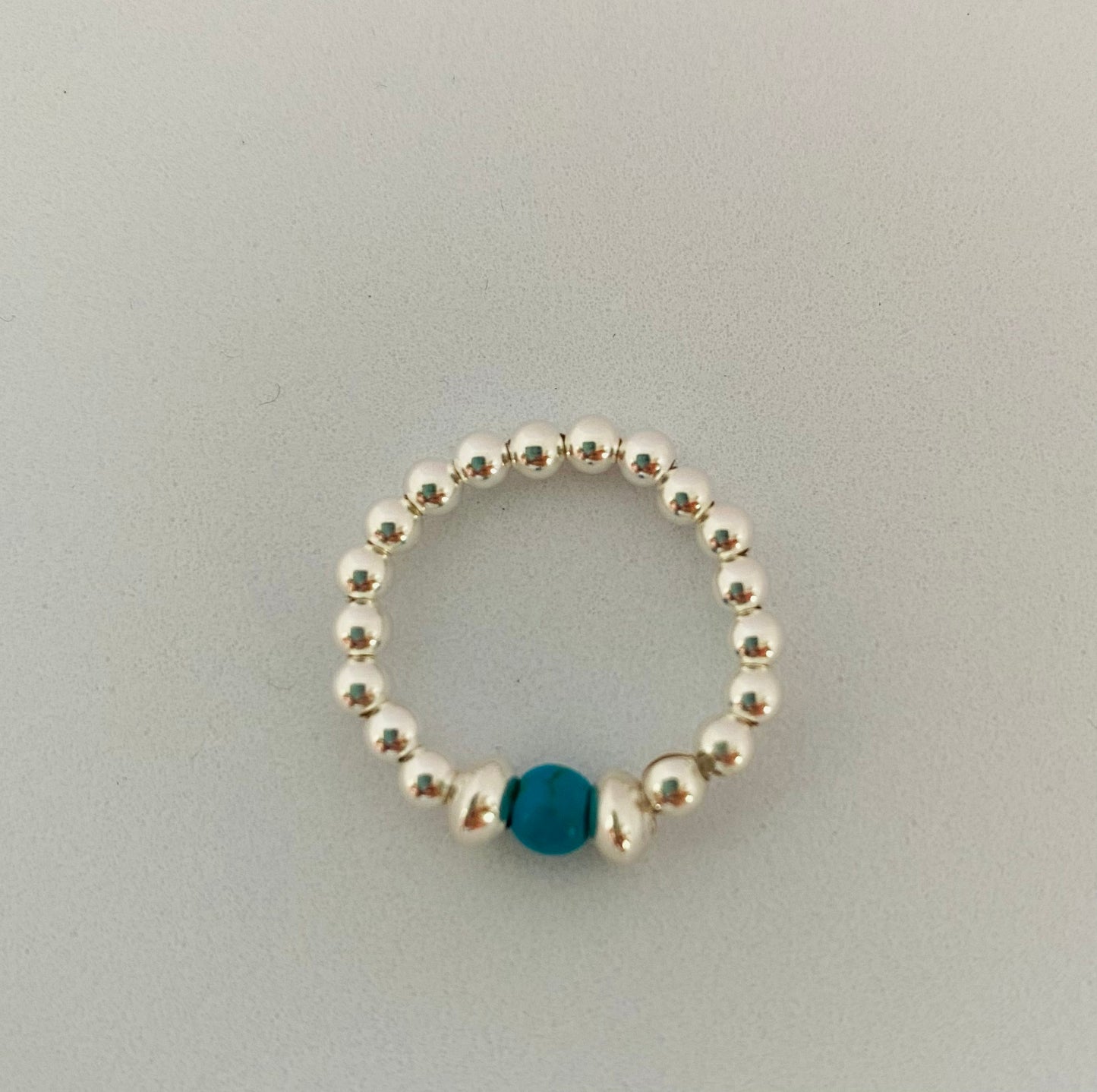 Precious Gemstone Stacking Ring