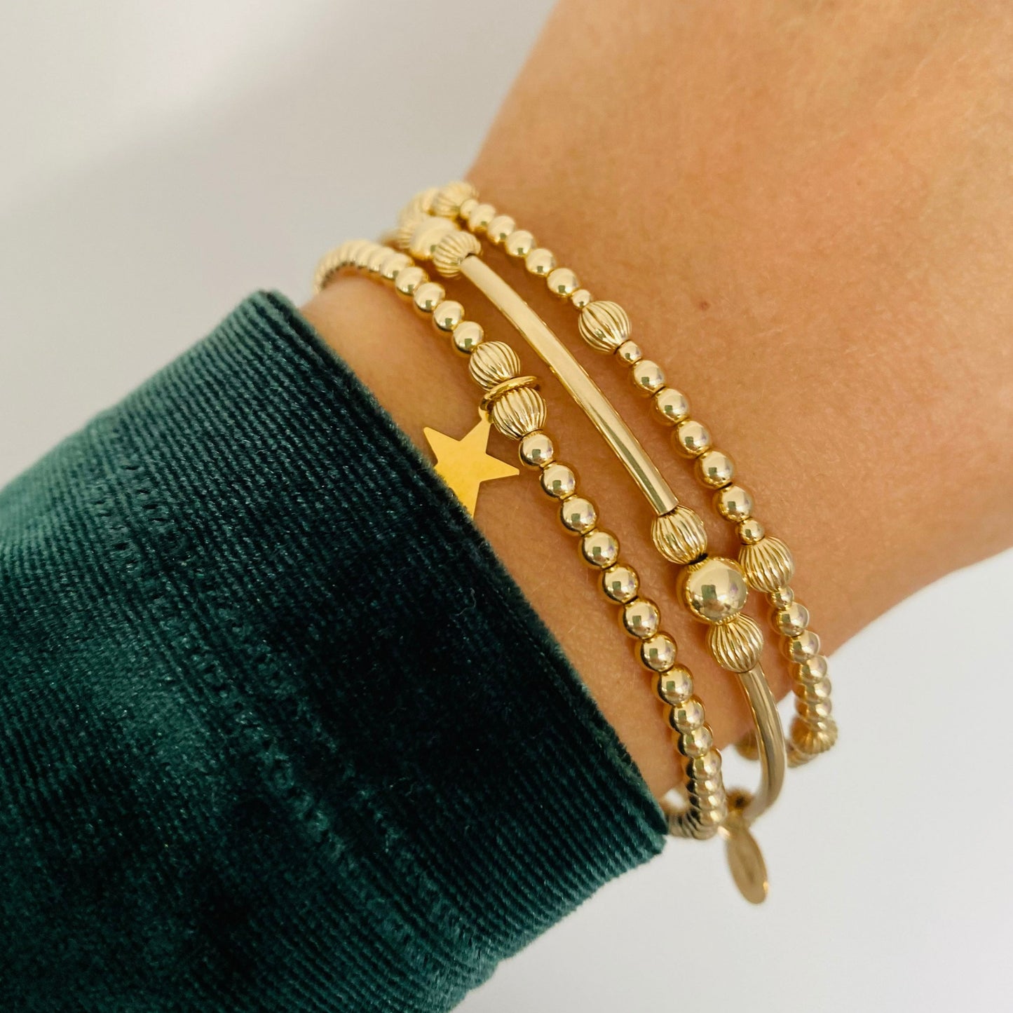 Gold Astrid Stack Set of 3