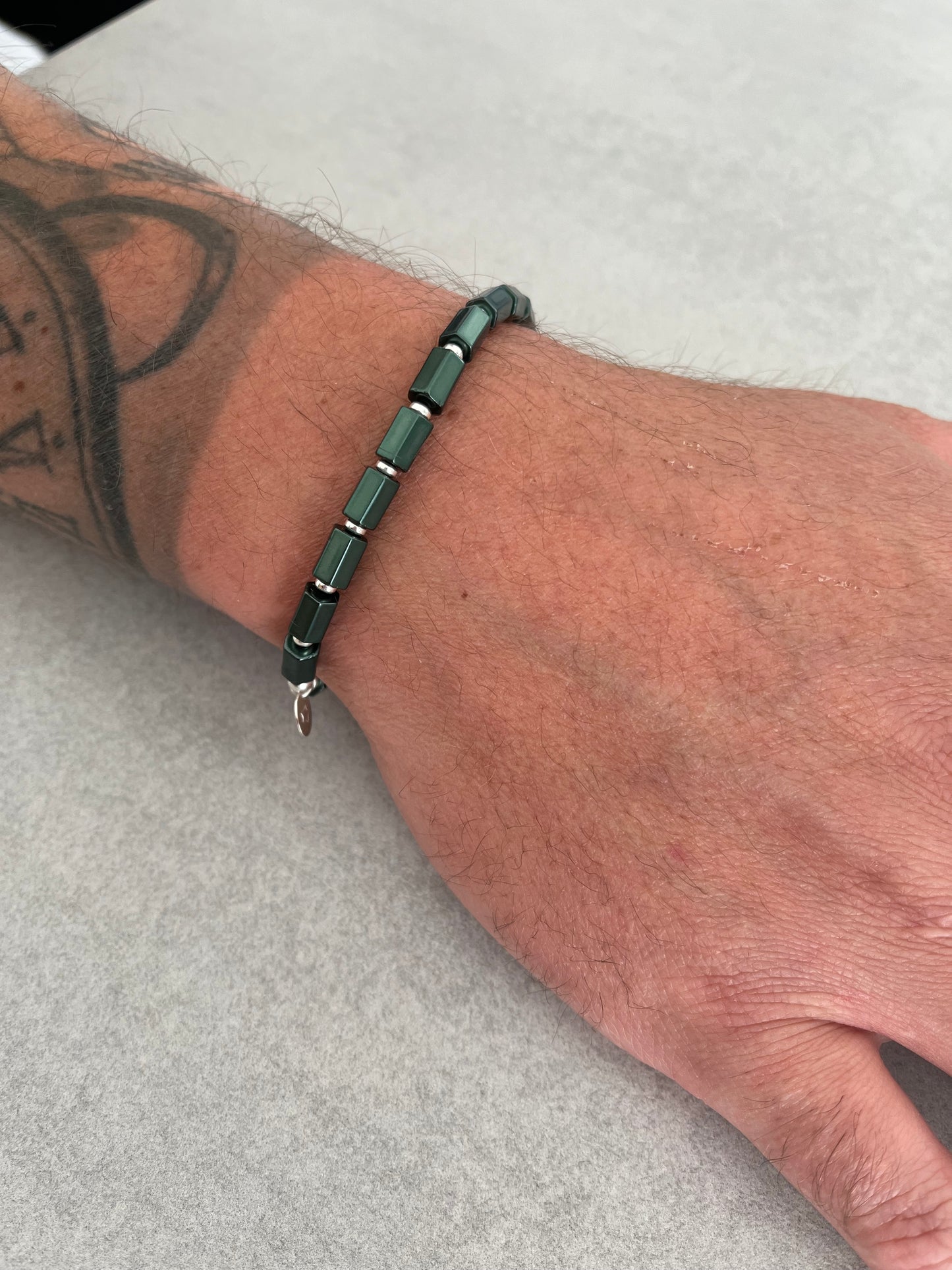 Hematite Bracelet Mens