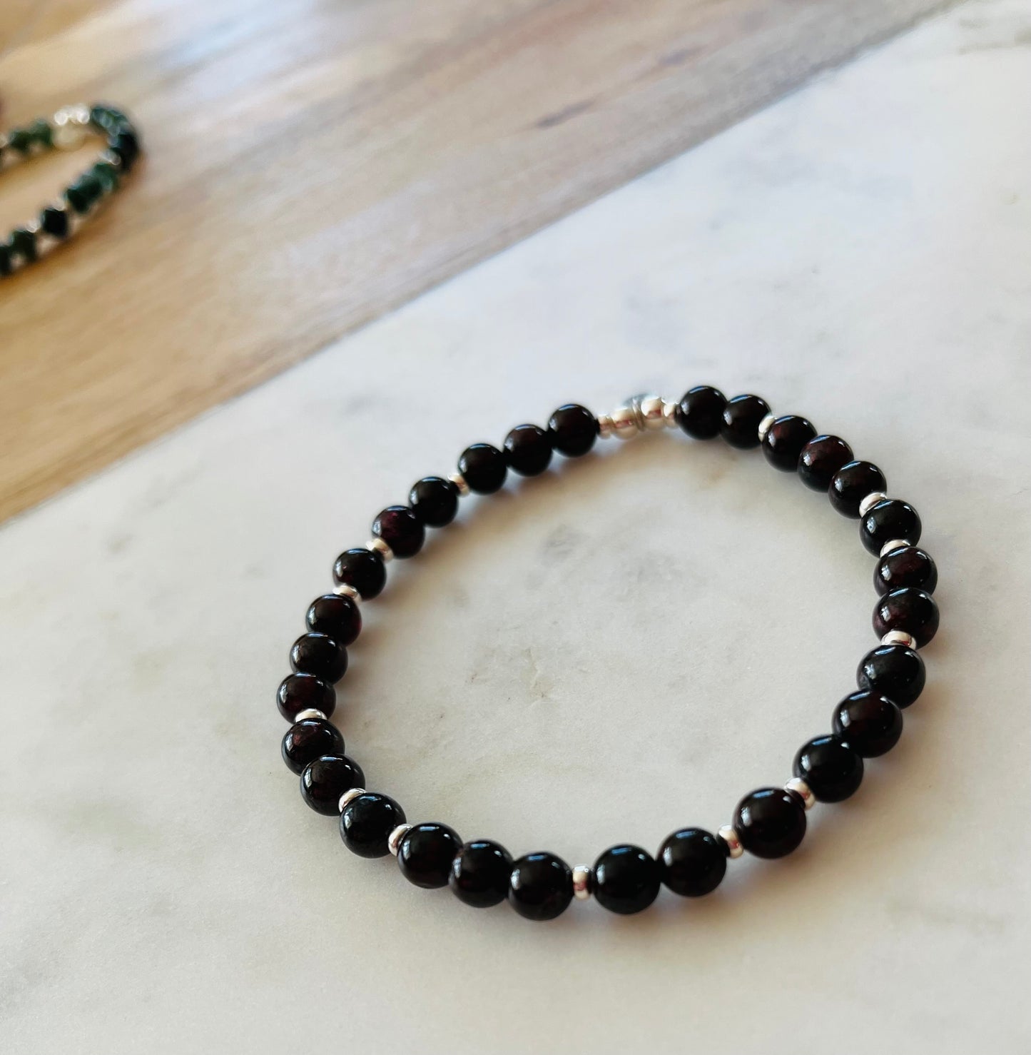 Men’s Red Garnett Bracelet