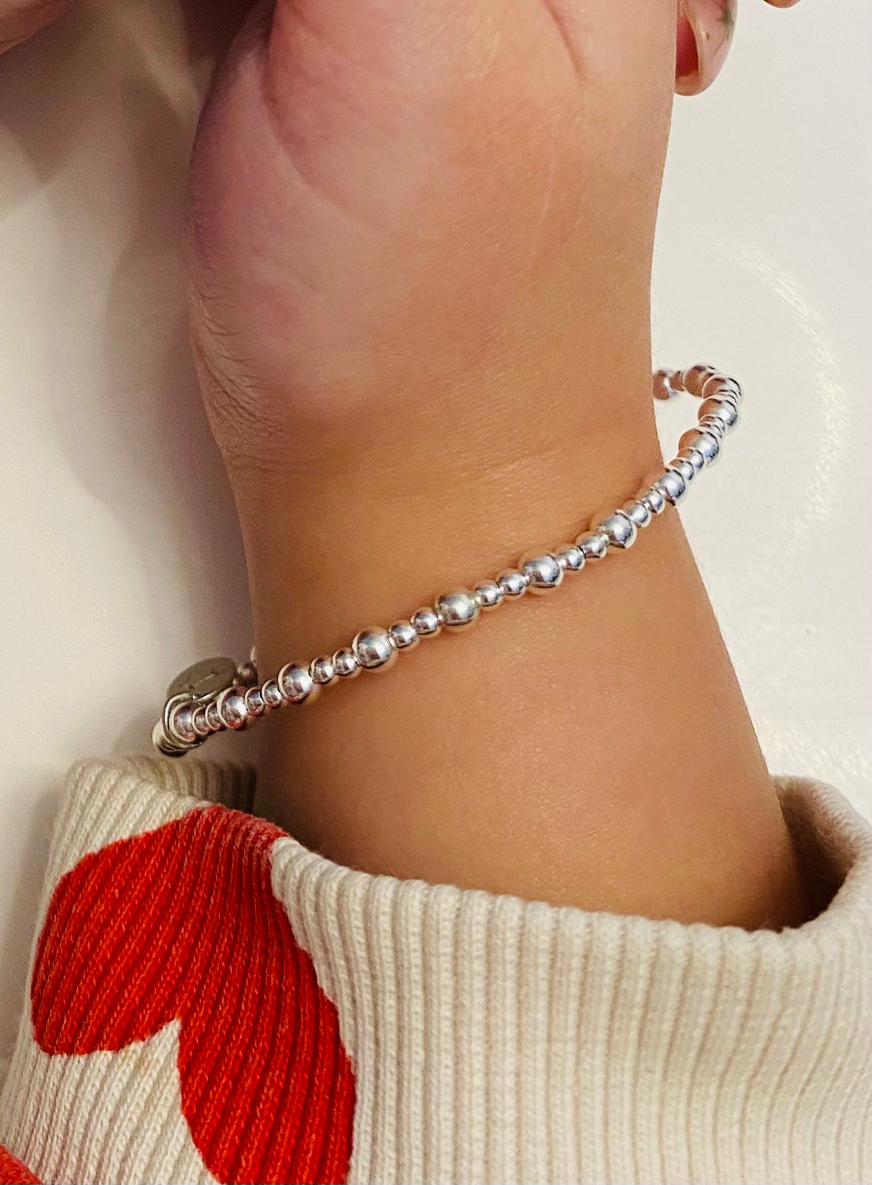 Mini Silver Luna Bracelet