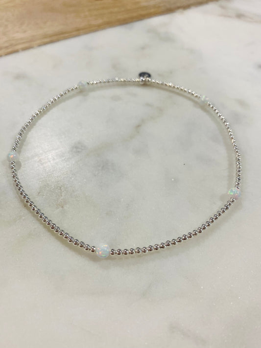 Touch of Opal Anklet