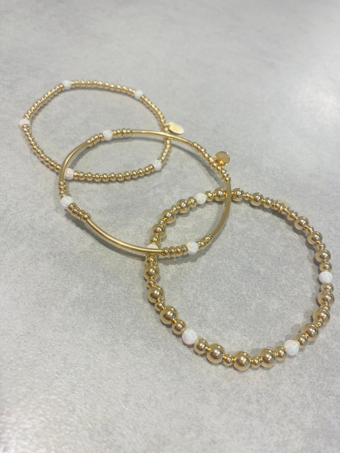 Gold Opal Luna Bracelet