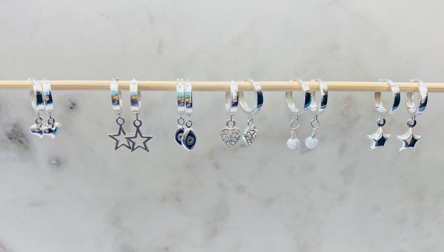Diamante Heart Sleepers