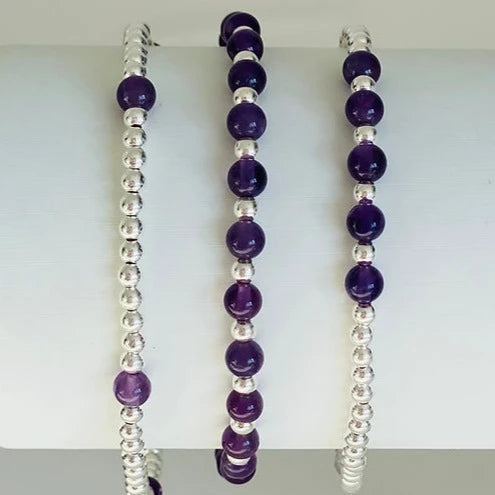 Amethyst Stack Set of 3