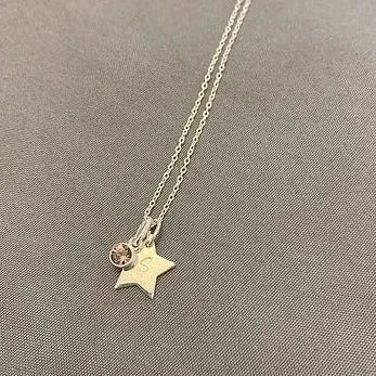 Aster Birthstone Necklace