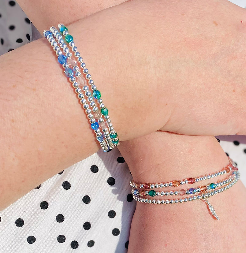 Feather Charm Bracelet