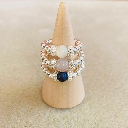 Precious Gemstone Mimosa Ring