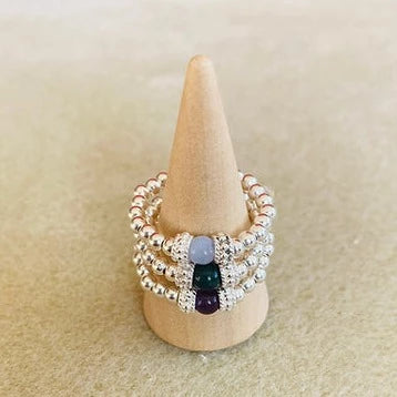 Precious Gemstone Mimosa Ring