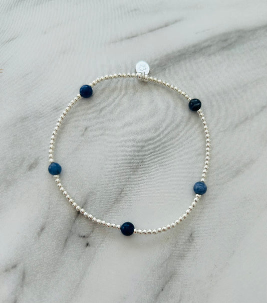Sodalite Stacking Bracelet