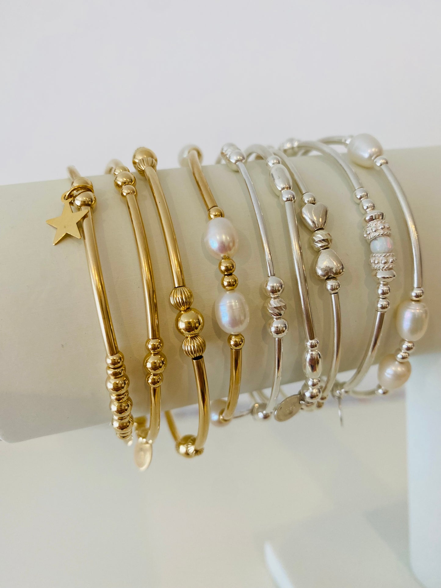 Gold Star Bangle