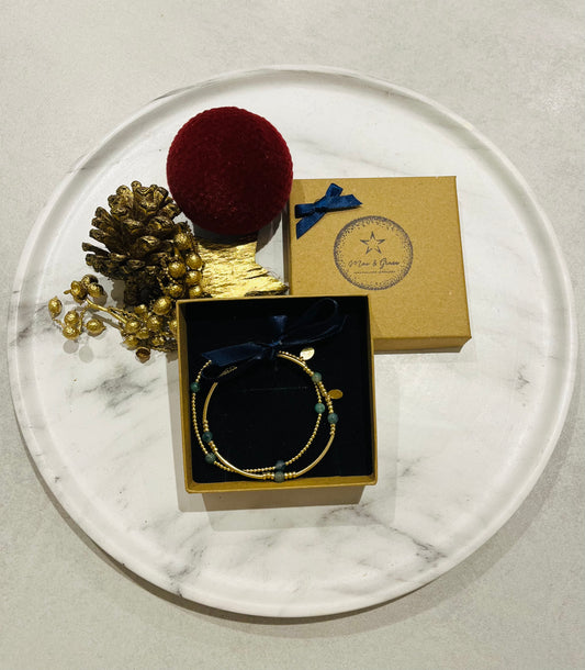 Precious Gemstone Gift Set Duo Stack