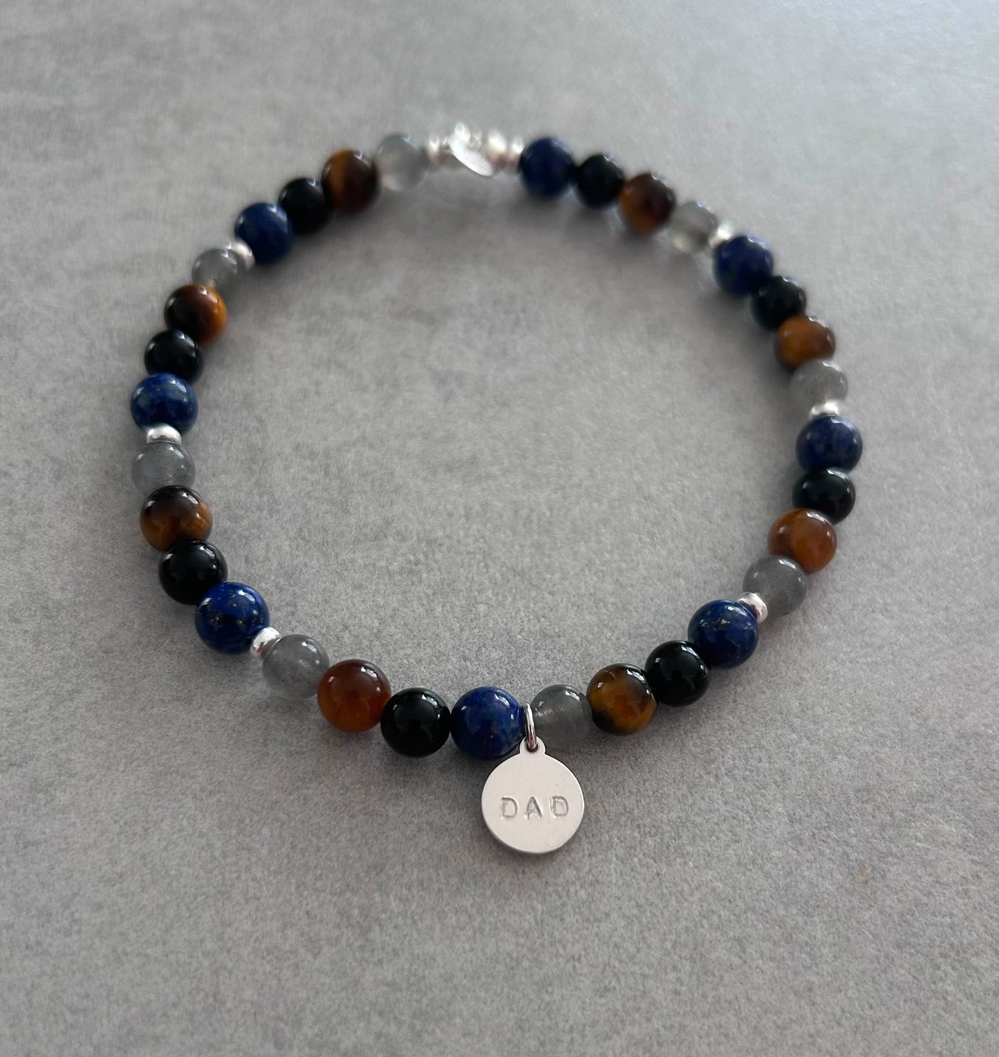 Fathers Day Precious Gemstone Bracelet