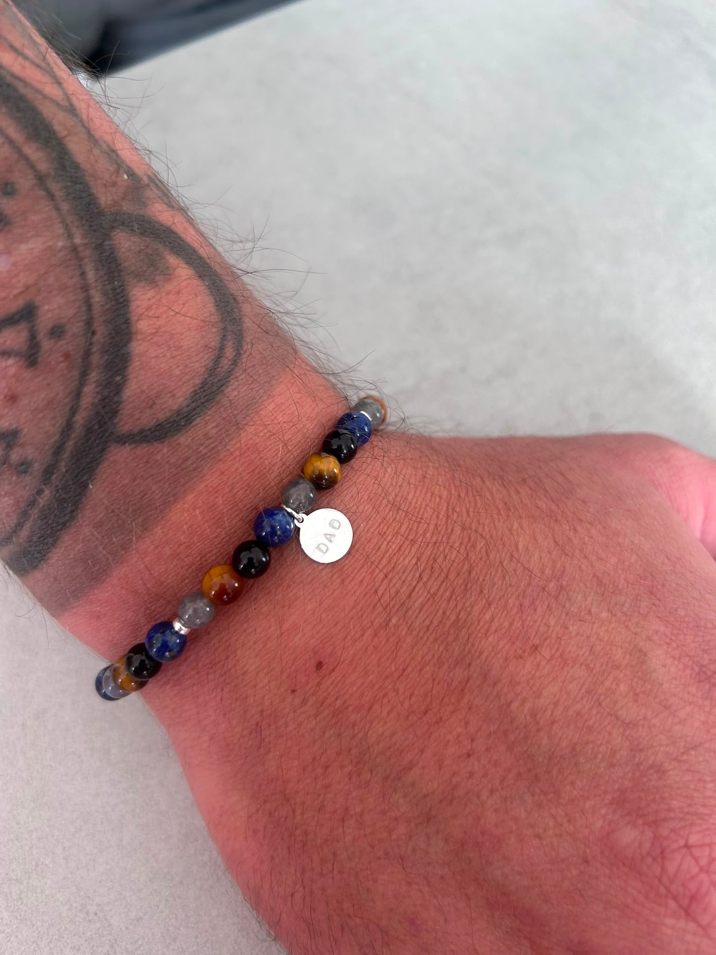 Fathers Day Precious Gemstone Bracelet