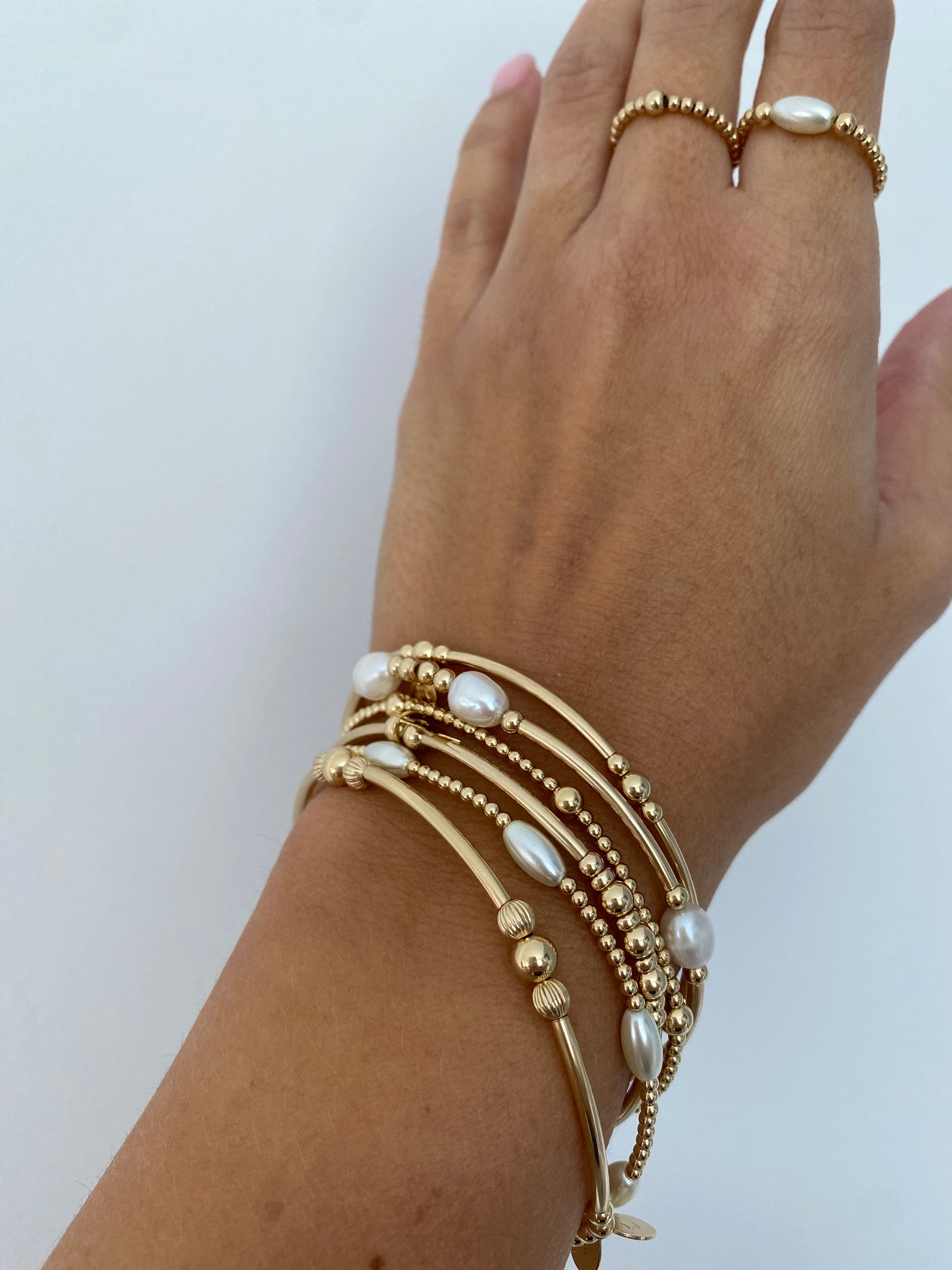 Gold Astrid Bangle