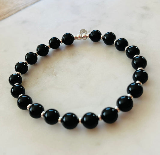 Men’s Black Onyx Bracelet